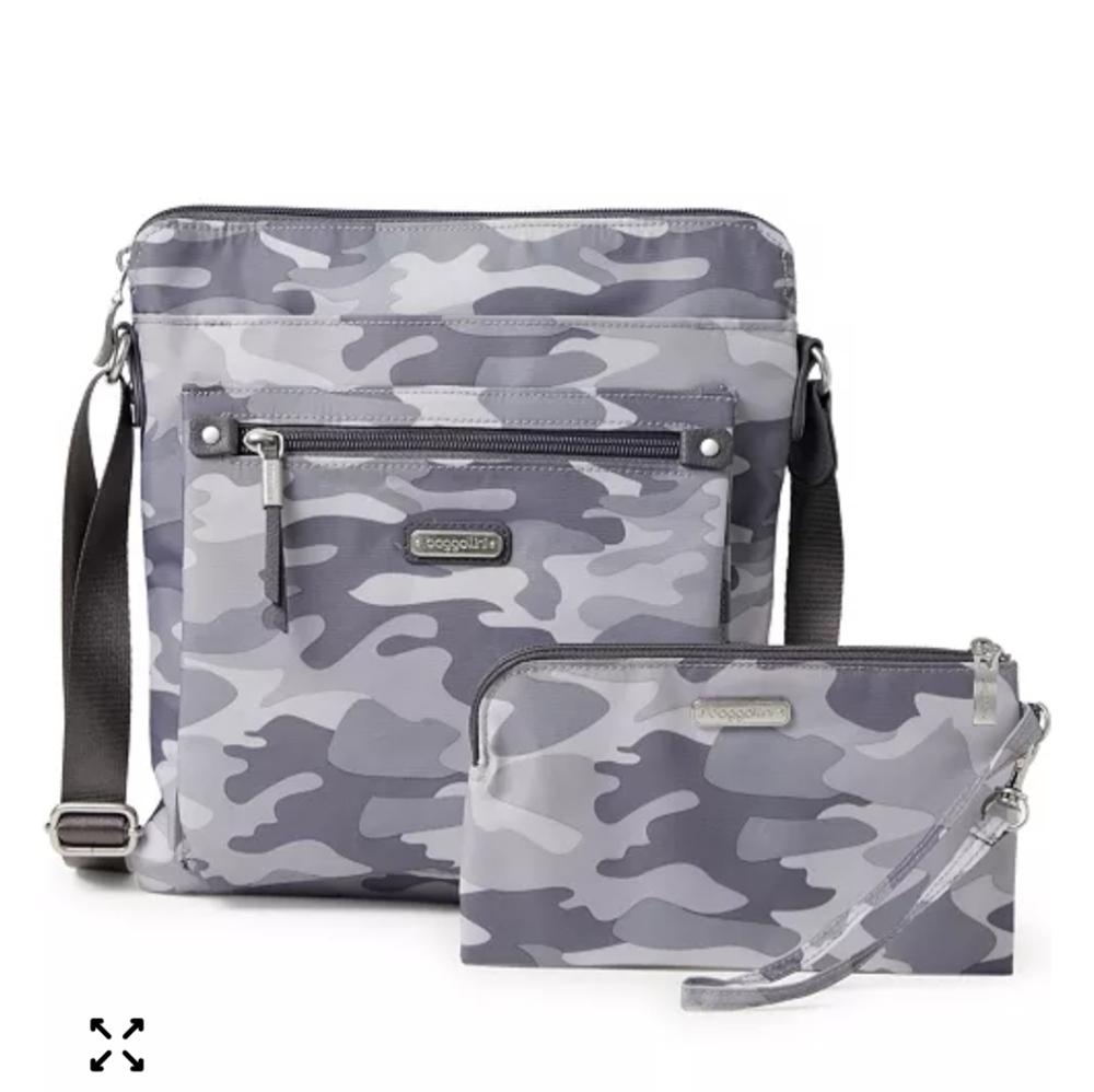 Gray Crossbody